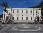 Soriano Calabro, Biblioteca Calabrese an der Piazza Mercato (09.04.2024)