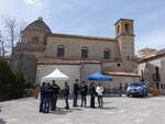 Gerace, Pfarrkirche Sacro Cuore di Gesu, Wiederaufbau 1851 nach dem Erdbeben von 1783 (10.04.2024)