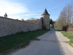 Serra San Bruno, Wehrturm des Kloster Santo Stefano del Bosco (09.04.2024)