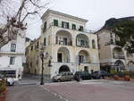 Minori, Palazzo an der Strada Statale Amalfitana (25.02.2023)