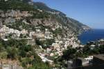 Blick auf Positano