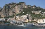 Der Hafen von Amalfi.