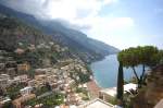 Positano an der Amalfikste.