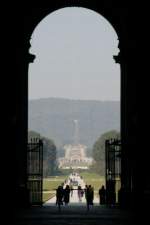 Fr die Besucher der beliebteste Teil vom Palazzo Reale ist der 120 Hektar groe Barockgarten.