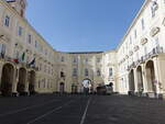 Portici, Palazzo Reale, erbaut von 1738 bis 1752 von dem rmischen Architekten Antonio Canevari fr den Knig Karl VII (24.02.2023)