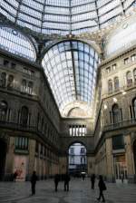 Ein Hauch von Milano sollte die Galleria Umberto I im Sden versprhen und Napoli als wirtschaftliches Zentrum Sditaliens reprsentieren.