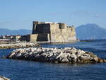 Neapel, Castell dell Ovo auf der Insel Megaride, erbaut ab dem 12.