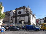 Neapel, Kirche Santa Caterina in Formiello, erbaut von 1505 bis 1593 durch die Architekten Antonio Fiorentino della Cava und Romolo Balsimelli (23.09.2022)