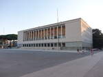 Neapel, Mediterranes Theater im Park Mostra d'Oltremare, erbaut von 1939 bis 1940 (23.09.2022)