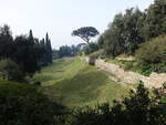 Pompei, Ausblick auf einen Teil der Stadtmauer (24.02.2023)