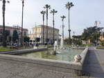 Pompei, Brunnen und Huser an der Via Roma (24.02.2023)
