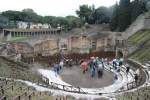 Das groe Theater von Pompeji.