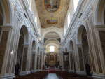 Sant Agata de Goti, barocker Innenraum des Doms St.