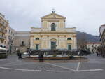 Cava di Tirreni, Dom Santa Maria della Visitazione an der Piazza Duomo (25.02.2023)