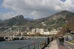 Die Hafenpromenade ist der Anziehungspunkt von Salerno.
