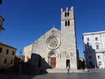 Alatri, Stiftskirche Santa Maria Maggiore, erbaut ab 1137 (18.09.2022)