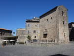Anagni, historische Gebude an der Piazza Innocenzo III.