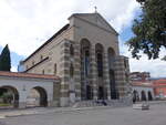 Latina, Kathedrale San Marco an der Piazza San Marco, erbaut von 1932 bis 1933 (20.09.2022)