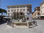 Rieti, Fontana dei Delfini an der Piazza Vittorio Emanuele II.