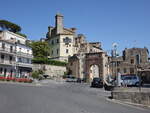Bolsena, westliches Stadttor und Rocca an der Piazzale San Giovanni (21.05.2022)