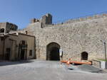 Tarquinia, Porta di Castello, westliches Stadttor der Stadtmauer (23.05.2022)