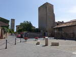Tarquinia, Geschlechterturm Torre di Santo Spirito in der Via delle Torri (23.05.2022)