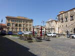 Tarquinia, Gebude an der Piazza Trento di Trieste (23.05.2022)