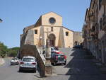 Tuscania, Pfarrkirche Santa Maria del Riposa, erbaut ab 1495 im Stil der Renaissance (23.05.2022)
