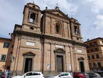 Soriano nel Cimino, Pfarrkirche San Nicola, erbaut bis 1794 von Giulio Camporese (24.05.2022)