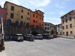 Montefiascone, Gebude an der Piazza Santa Margherita (24.05.2022)