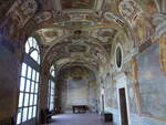 Bagnaia, Villa Lante, Fresken in der Stanza della Caccia des Casino Gambara von Antonio Tempesta (24.05.2022)