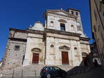 Segni, Pfarrkirche Santa Maria Assunta, erbaut bis 1657 (18.09.2022)