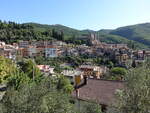 Ausblick auf die Altstadt von Arsoli mit Castello Massimo und St.