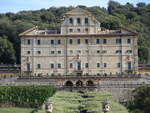 Frascati, Villa Aldobrandini am Monte Tuscolo, erbaut ab 1598 von den Architekten Giacomo della Porta, Carlo Maderno und Giovanni Fontana (19.09.2022)