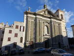 Albano Laziale, Kathedrale San Pancrazio mit Fassade von 1772 (20.09.2022)