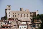 DOLCEACQUA (Provincia di Imperia), 09.09.2008, Blick auf die Burg