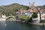 DOLCEACQUA (Provincia di Imperia), 09.09.2008, Blick auf Dolceacqua; Claude Monet hat das gleiche Motiv benutzt