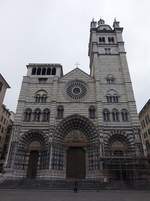 Genua, Kathedrale San Lorenzo, geweiht 1118 von Papst Gelasius II.