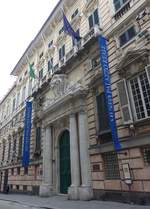 Genua, Museo di Palazzo Reale in der Via Balbi, Palazzo erbaut bis 1618 (15.06.2019)