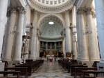 Porto Maurizio, klassizistische Basilika San Maurizio, erbaut von 1781 bis 1832 von dem Architekten Gaetano Cantone (03.10.2021)