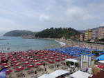 San Terenzo, Strand entlang der Via Sebastiano Biaggini (15.06.2019)