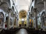 Castelnuovo Magra, barocker Innenraum der Pfarrkirche St.