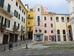 San Remo, Huser an der Piazza Cassini (03.10.2021)