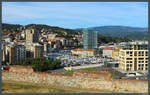 Von der Festung Priamar hat man einen schnen Blick auf Savona.