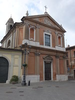 Montichiari, Kirche San Pietro, erbaut ab 1300 (08.10.2016)