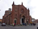 Soncino, Pfarrkirche Santa Maria Assunta, erbaut ab 828, erweitert im 17.