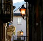 Altstadtszene in Domodossola.