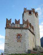 Der Turm der Burg von Sirmione, 29.05.2013.