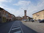 Rathaus am Hauptplatz von Guidizzolo, Provinz Mantua (08.10.2016)