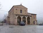 Fabriano, Pfarrkirche Santa Maria in Campo in der Via Luigi Bennani (30.03.2022)